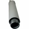 WOLF Luft-/Abgasrohr Weiß, 96/63mm 427mm, 2600125 7