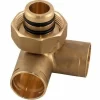 WOLF Kreuzstück 1 1/2″- 2xDN25 Steckv. Kpl., Für COB, 2070652 5