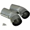 WOLF Bogen 45 Grad F.Luft-/Abgasrohr, 2 St., Zubeh. F.GG-EK 7