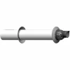 WOLF Luft-Abgasrohr D= 125/80, Weiß Länge 880mm, 2651494 7
